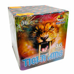 Салюты средние (800-2500 лей) TIGER KING BLUE
