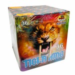 Artificii mijlocii TIGER KING BLUE